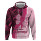 Breast Cancer Awareness Zip Hoodie Think Pink - African Pattern - African Pride