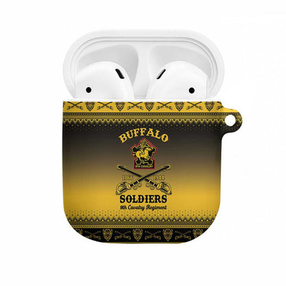 Buffalo Soldiers Christmas AirPods Case 9th Cavalry Regiment