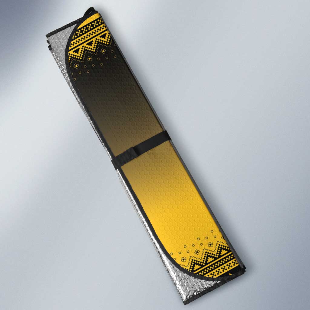 Buffalo Soldiers Christmas Auto Sun Shade 9th Cavalry Regiment