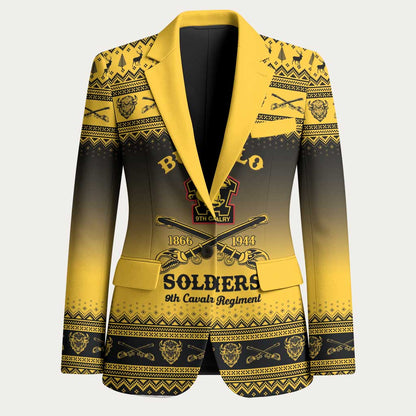 Buffalo Soldiers Christmas Blazer 9th Cavalry Regiment