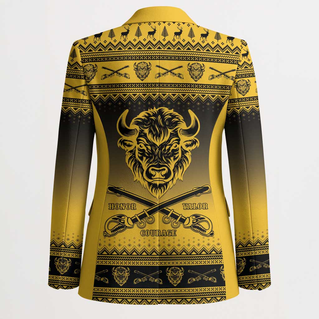 Buffalo Soldiers Christmas Blazer 9th Cavalry Regiment