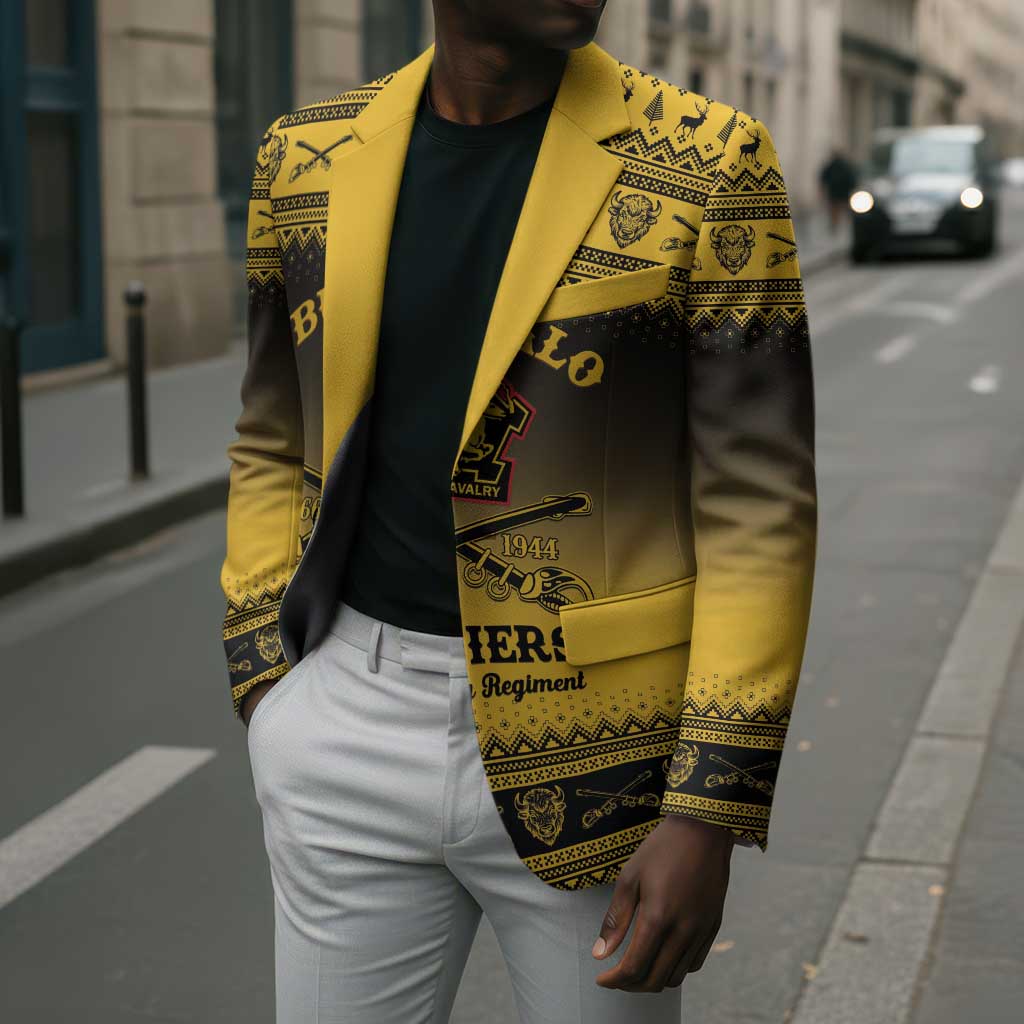 Buffalo Soldiers Christmas Blazer 9th Cavalry Regiment