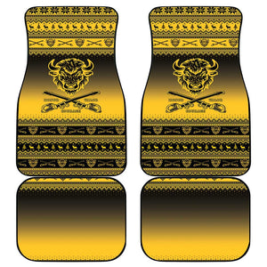 Afro Christmas Buffalo Soldiers Car Mats 9th Cavalry Regiment - African Pride