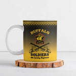 Buffalo Soldiers Christmas Ceramic Mug 9th Cavalry Regiment