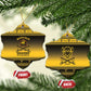 Afro Christmas Buffalo Soldiers Ceramic Ornament 9th Cavalry Regiment - African Pride