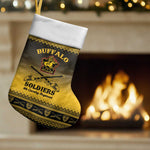 Afro Christmas Buffalo Soldiers Christmas Stocking 9th Cavalry Regiment - African Pride