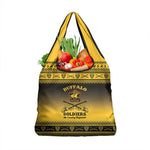 Afro Christmas Buffalo Soldiers Grocery Bag 9th Cavalry Regiment - African Pride