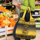 Afro Christmas Buffalo Soldiers Grocery Bag 9th Cavalry Regiment - African Pride