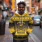 Afro Christmas Buffalo Soldiers Hoodie 9th Cavalry Regiment - African Pride
