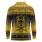 Afro Christmas Buffalo Soldiers Long Sleeve Polo Shirt 9th Cavalry Regiment - African Pride