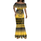 Afro Christmas Buffalo Soldiers Mermaid Dress 9th Cavalry Regiment - African Pride