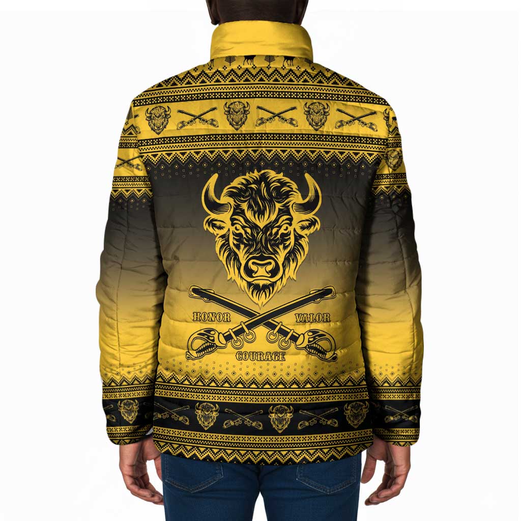 Buffalo Soldiers Christmas Padded Jacket 9th Cavalry Regiment