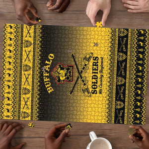 Buffalo Soldiers Christmas Puzzle 9th Cavalry Regiment