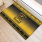 Afro Christmas Buffalo Soldiers Rubber Doormat 9th Cavalry Regiment - African Pride
