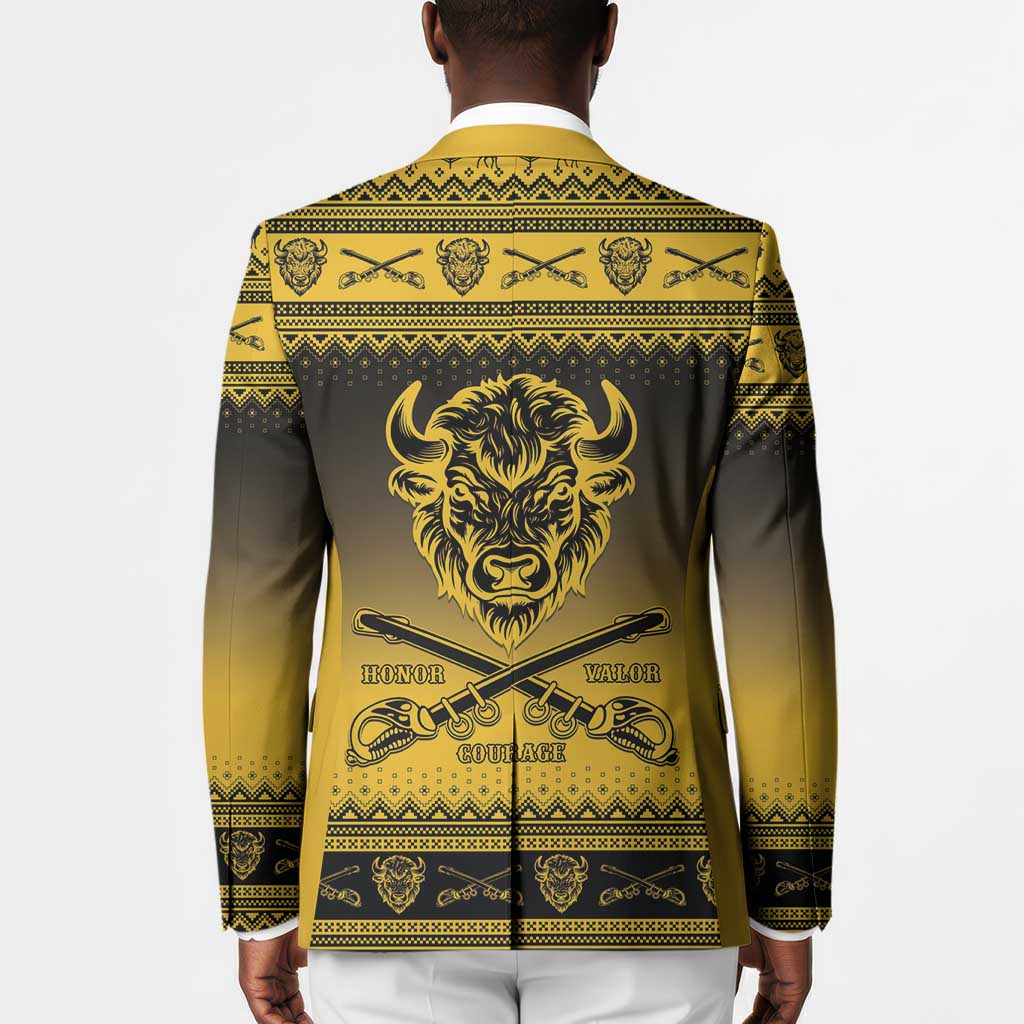 Buffalo Soldiers Christmas Blazer 10th Cavalry Regiment