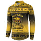 Buffalo Soldiers Christmas Button Sweatshirt 10th Cavalry Regiment