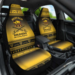 Afro Christmas Buffalo Soldiers Car Seat Cover 10th Cavalry Regiment - African Pride