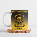 Buffalo Soldiers Christmas Ceramic Mug 10th Cavalry Regiment