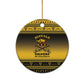 Afro Christmas Buffalo Soldiers Ceramic Ornament 10th Cavalry Regiment - African Pride