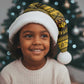 Afro Christmas Buffalo Soldiers Christmas Santa Hat 10th Cavalry Regiment - African Pride