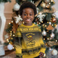 Afro Christmas Buffalo Soldiers Kid Ugly Christmas Sweater 10th Cavalry Regiment - African Pride
