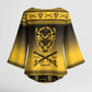 Buffalo Soldiers Christmas Kimono Sleeve Blouse 10th Cavalry Regiment