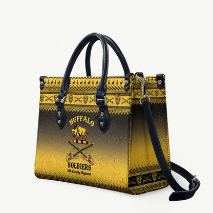 Buffalo Soldiers Christmas Leather Bag 10th Cavalry Regiment