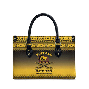Buffalo Soldiers Christmas Leather Bag 10th Cavalry Regiment