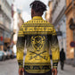 Afro Christmas Buffalo Soldiers Long Sleeve Button Shirt 10th Cavalry Regiment - African Pride