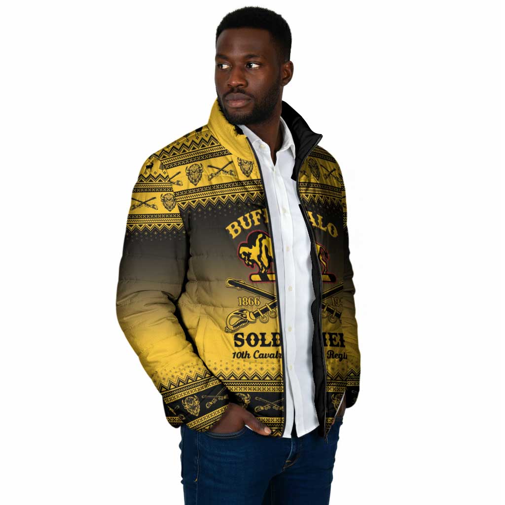 Buffalo Soldiers Christmas Padded Jacket 10th Cavalry Regiment