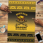 Buffalo Soldiers Christmas Puzzle 10th Cavalry Regiment