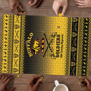 Buffalo Soldiers Christmas Puzzle 10th Cavalry Regiment