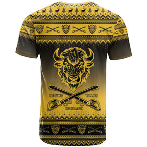 Afro Christmas Buffalo Soldiers T shirt 10th Cavalry Regiment - African Pride