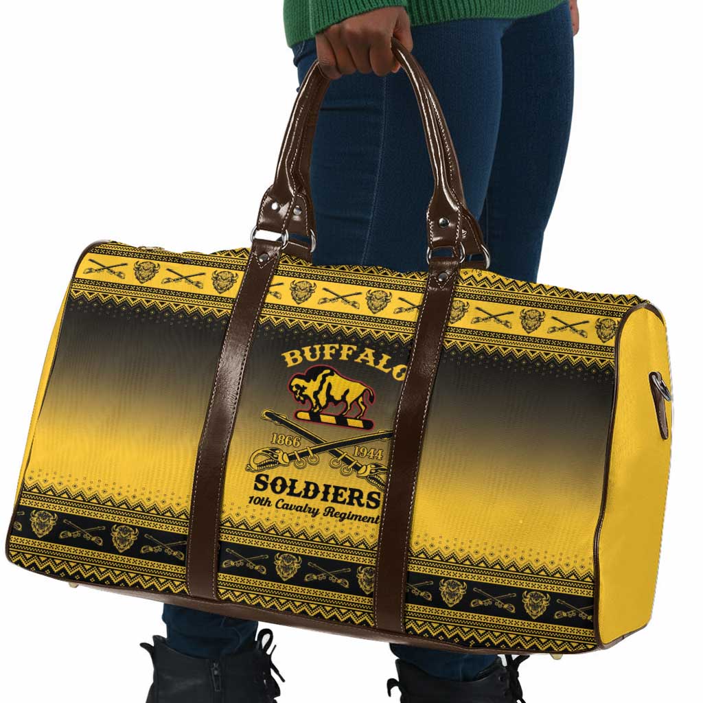 Buffalo Soldiers Christmas Travel Bag 10th Cavalry Regiment