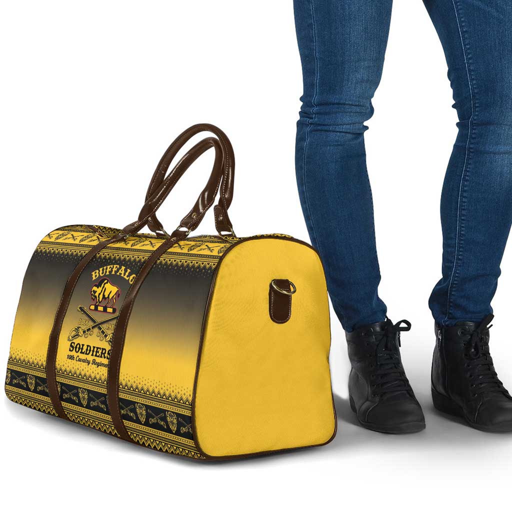 Buffalo Soldiers Christmas Travel Bag 10th Cavalry Regiment