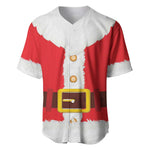 Black Santa Costume Baseball Jersey Christmas Holiday Cosplay - African Pride