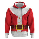Black Santa Costume Hoodie Christmas Holiday Cosplay - African Pride