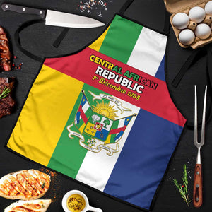 Central African Republic Apron Happy Republic Day