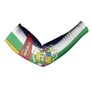 Personalized Central African Republic Arm Sleeves Happy Republic Day