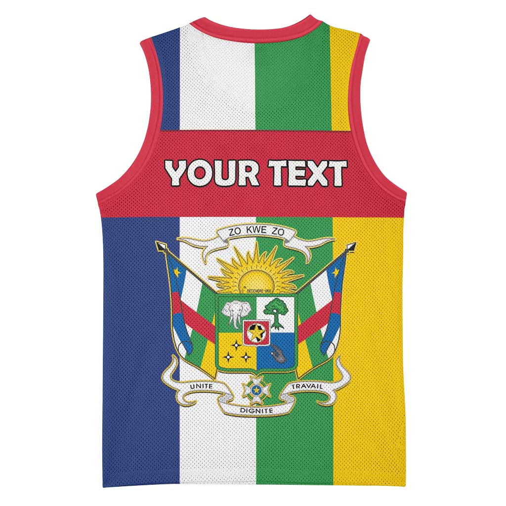 CAR Republic Day Basketball Jersey Zo Kwe Zo LT15