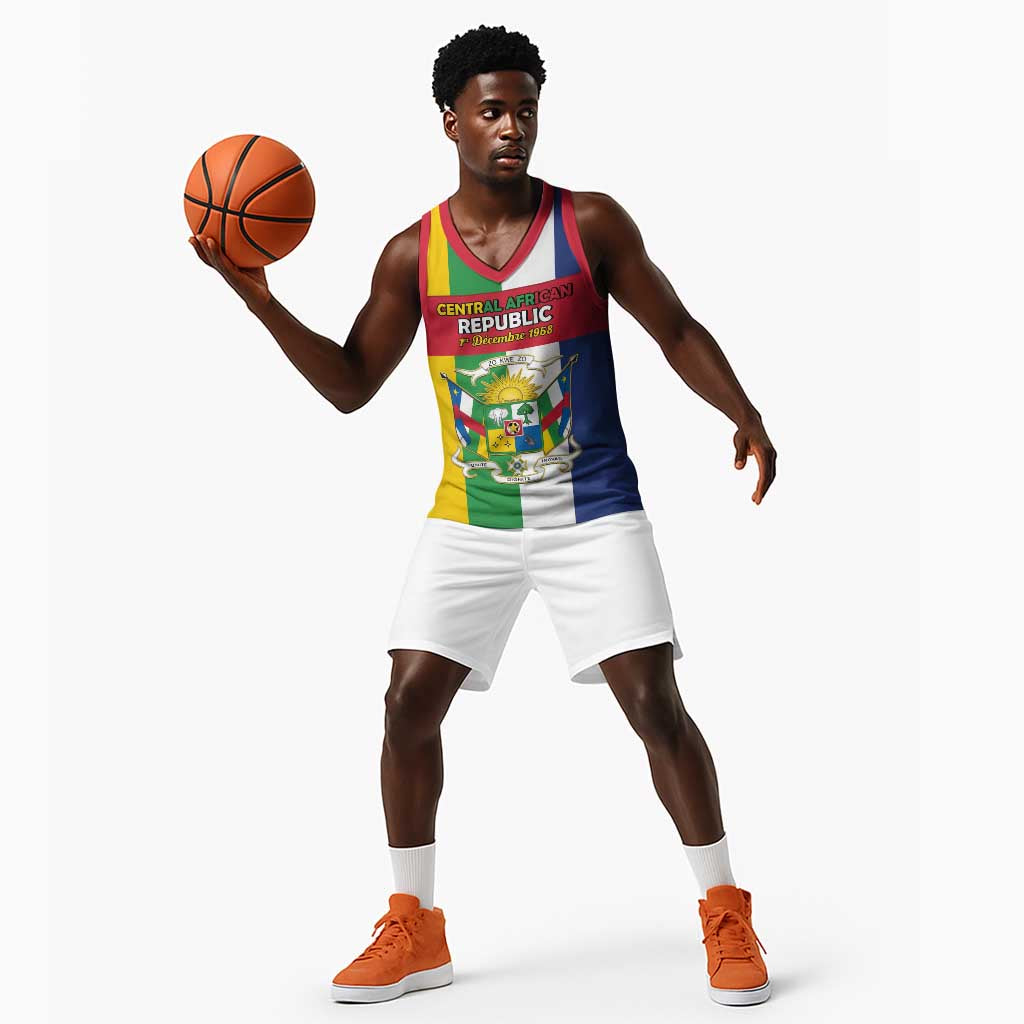 CAR Republic Day Basketball Jersey Zo Kwe Zo LT15