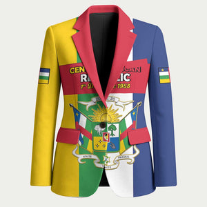 Personalized Central African Republic Blazer Happy Republic Day