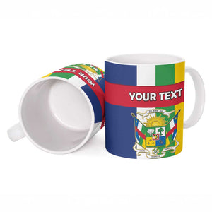 Personalized Central African Republic Ceramic Mug Happy Republic Day