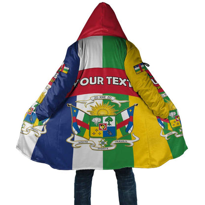 Personalized Central African Republic Cloak Happy Republic Day