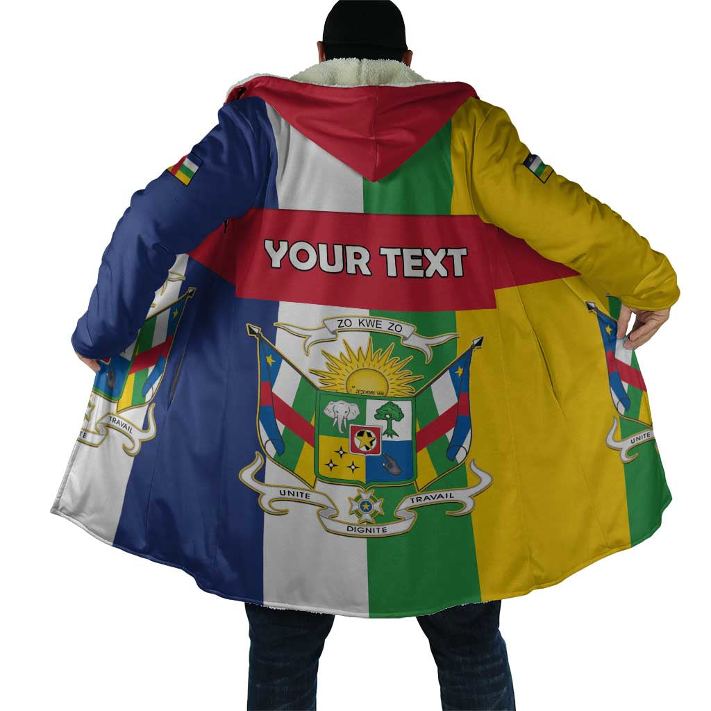 Personalized Central African Republic Cloak Happy Republic Day
