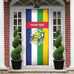Personalized Central African Republic Door Cover Happy Republic Day