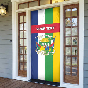 Personalized Central African Republic Door Cover Happy Republic Day