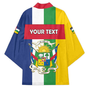 Personalized Central African Republic Kimono Happy Republic Day