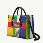 Central African Republic Leather Bag Happy Republic Day