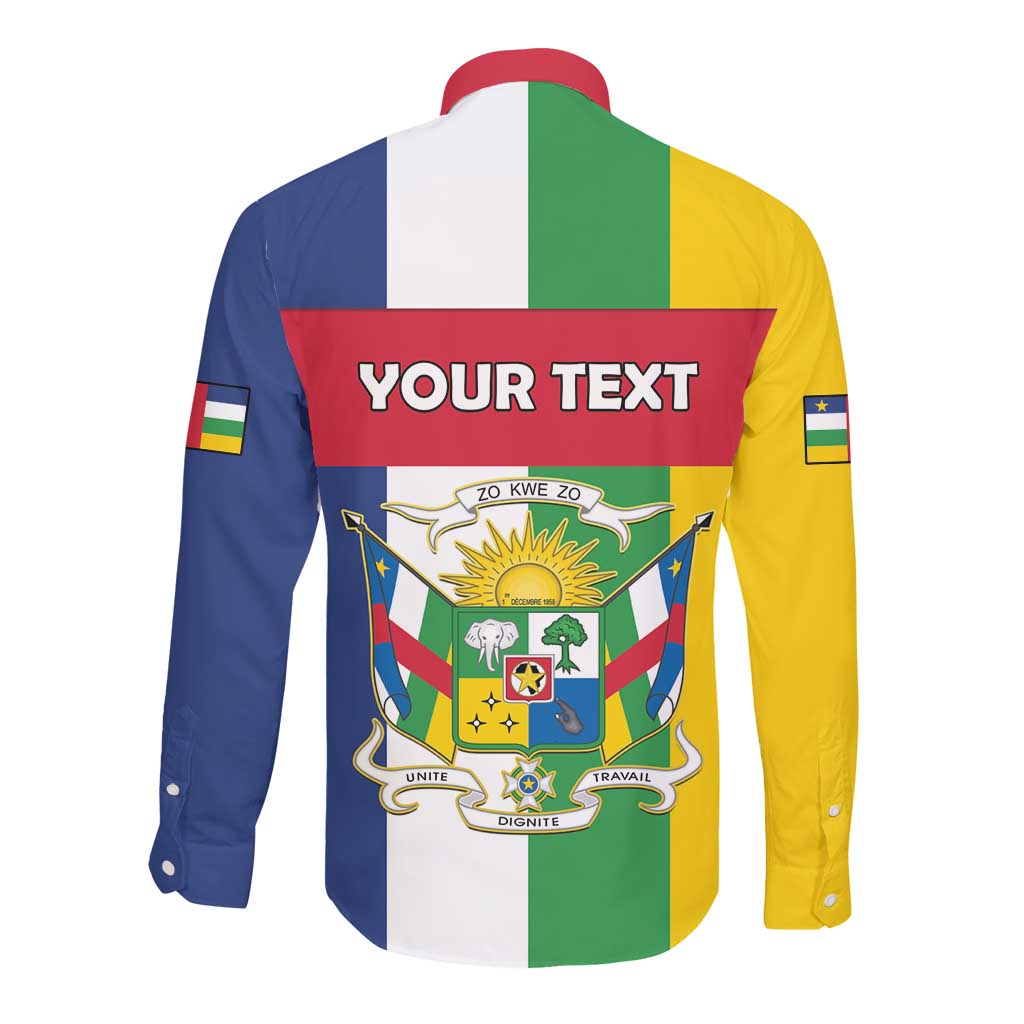 Personalized CAR Republic Day Long Sleeve Button Shirt Zo Kwe Zo - African Pride